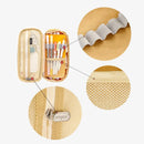 Estojo Papelaria Material Escolar Estojos Bolsa De Escritório Saco De Armazenamento De Mesa Estudantes Crianças Caneta.