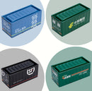 Mini caixa de armazenamento de ferro em miniatura caixa de ferro de armazenamento decoração criativa coleção pequeno item desktop mini recipiente modelo crianças presentes.