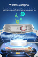 Smartwatch HD 2,01” com Monitor Cardíaco e Pressão Arterial