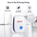 Repelente Ultrassônico de Pragas — Anti-Mosquitos, Anti-Baratas e Anti-Ratos • Proteção Sem Veneno