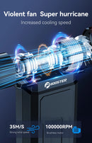 Mini Turbo Ventilador BOOSTER W01 — Potência Extrema em Tamanho Compacto