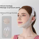 Máscara facial de silicone V levantamento V linha forma face lift up facial emagrecimento bandagem máscara bochecha queixo pescoço emagrecimento cinto fino.