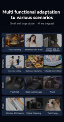 Mini Turbo Ventilador BOOSTER W01 — Potência Extrema em Tamanho Compacto