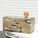 Mini caixa de armazenamento de ferro em miniatura caixa de ferro de armazenamento decoração criativa coleção pequeno item desktop mini recipiente modelo crianças presentes.