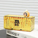 Mini caixa de armazenamento de ferro em miniatura caixa de ferro de armazenamento decoração criativa coleção pequeno item desktop mini recipiente modelo crianças presentes.