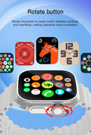 Smartwatch HD 2,01” com Monitor Cardíaco e Pressão Arterial