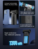 Mini Turbo Ventilador BOOSTER W01 — Potência Extrema em Tamanho Compacto