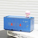 Mini caixa de armazenamento de ferro em miniatura caixa de ferro de armazenamento decoração criativa coleção pequeno item desktop mini recipiente modelo crianças presentes.