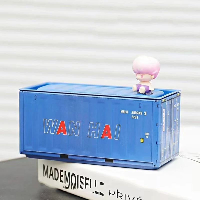 Mini caixa de armazenamento de ferro em miniatura caixa de ferro de armazenamento decoração criativa coleção pequeno item desktop mini recipiente modelo crianças presentes.