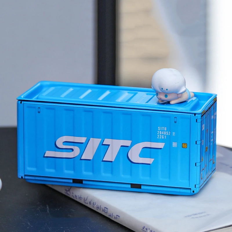 Mini caixa de armazenamento de ferro em miniatura caixa de ferro de armazenamento decoração criativa coleção pequeno item desktop mini recipiente modelo crianças presentes.