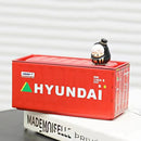 Mini caixa de armazenamento de ferro em miniatura caixa de ferro de armazenamento decoração criativa coleção pequeno item desktop mini recipiente modelo crianças presentes.