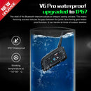 Headset Bluetooth - Intercomunicador de Capacete EJEAS V6 PRO+ – Bluetooth 5.1, À Prova d’Água, Alcance de 800m, para até 6 Pilotos