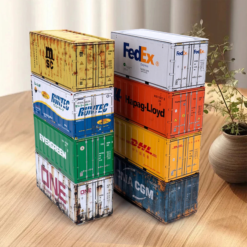 Mini caixa de armazenamento de ferro em miniatura caixa de ferro de armazenamento decoração criativa coleção pequeno item desktop mini recipiente modelo crianças presentes.