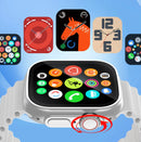 Smartwatch HD 2,01” com Monitor Cardíaco e Pressão Arterial