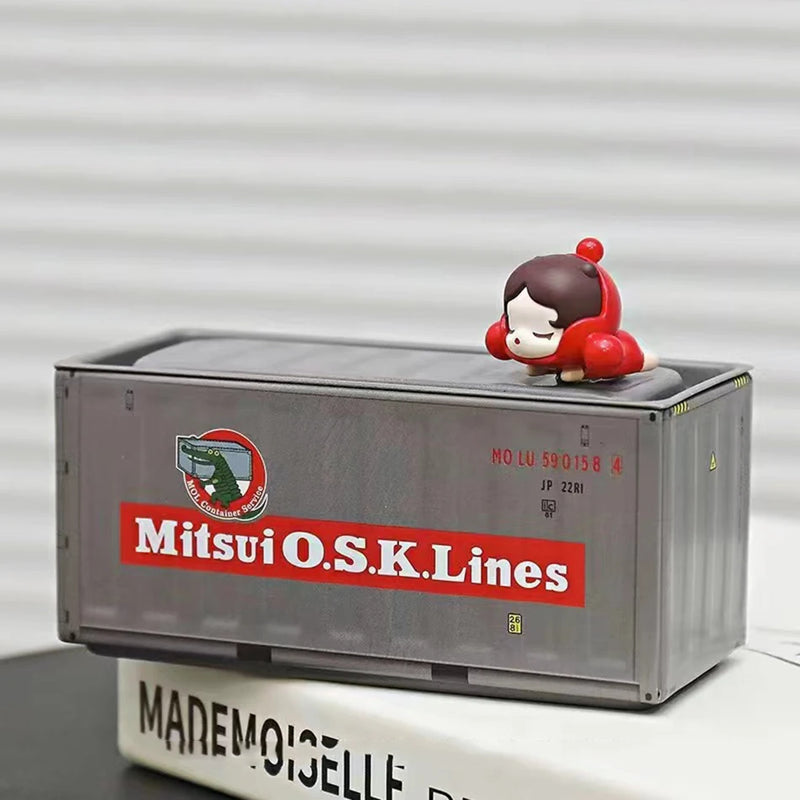 Mini caixa de armazenamento de ferro em miniatura caixa de ferro de armazenamento decoração criativa coleção pequeno item desktop mini recipiente modelo crianças presentes.