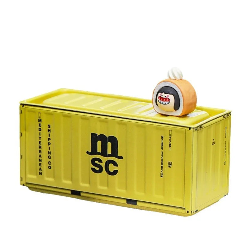 Mini caixa de armazenamento de ferro em miniatura caixa de ferro de armazenamento decoração criativa coleção pequeno item desktop mini recipiente modelo crianças presentes.